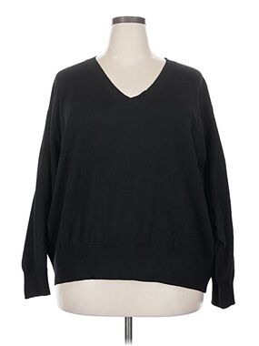 a new day Black V-Neck Women’s Sweater